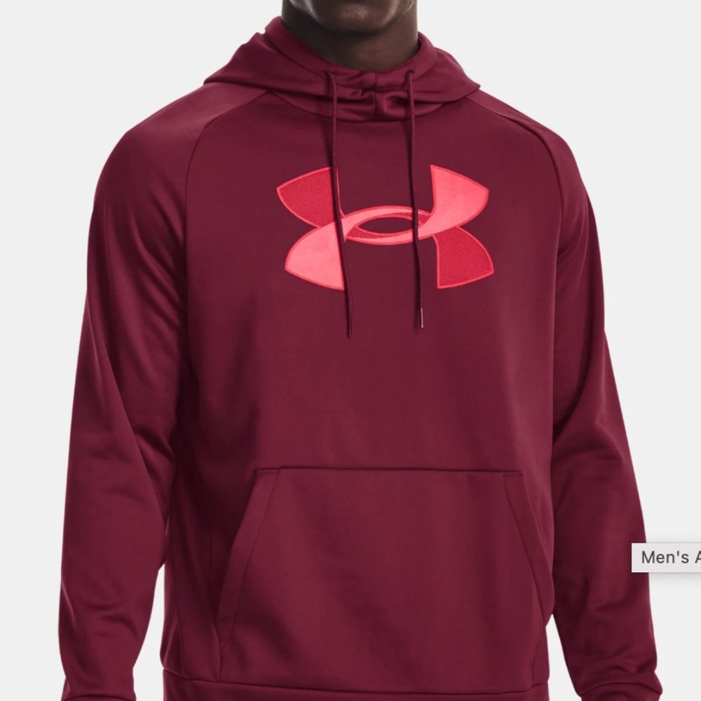Under Armour Maroon Hoodie Like new!